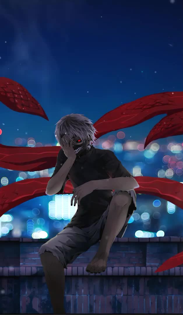 iPhone  Android Ken Kaneki Tokyo Ghoul Live Phone Wallpaper