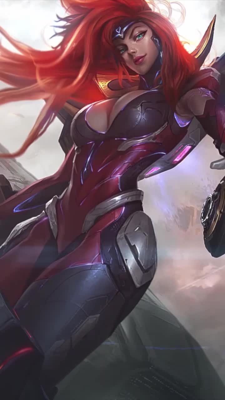 iPhone and Android Gun Goddess Miss Fortune League Of Legends Live Phone Wallpaper