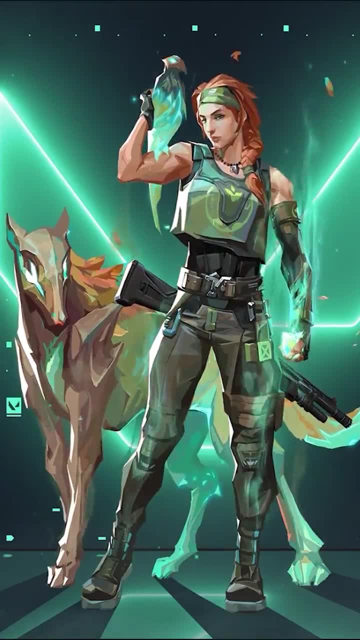 iPhone  Android Game Valorant Skye Phone Live Wallpaper
