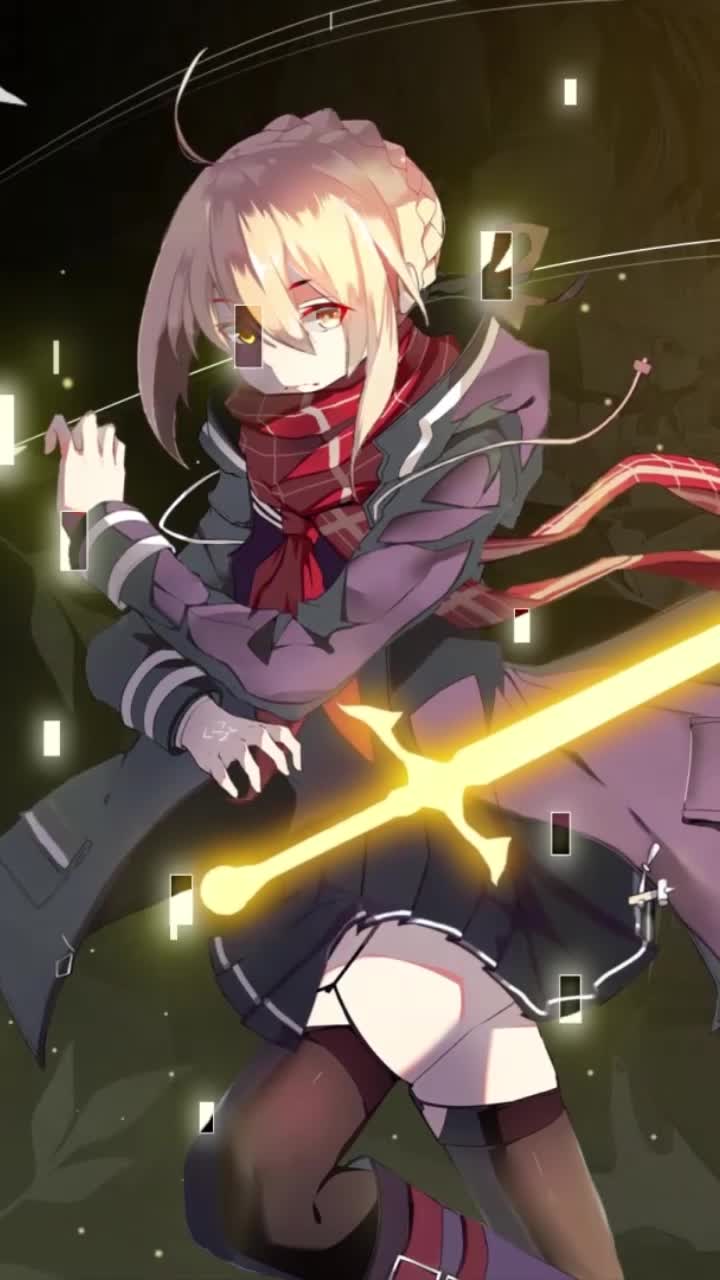 mysterious heroine x fate grand order phone wallpapers cool anime