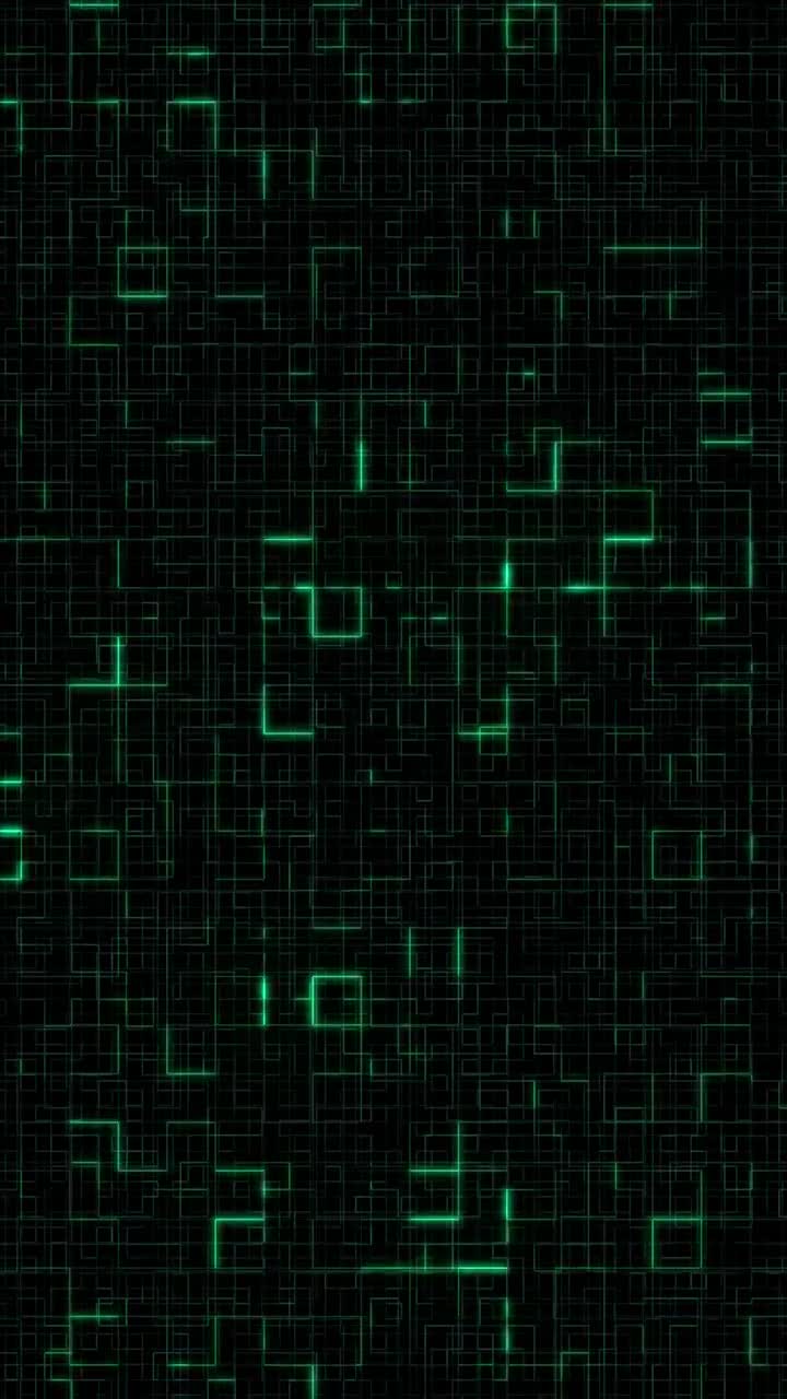 Cool Cyclic Neon Circuit Free Live Phone Wallpaper