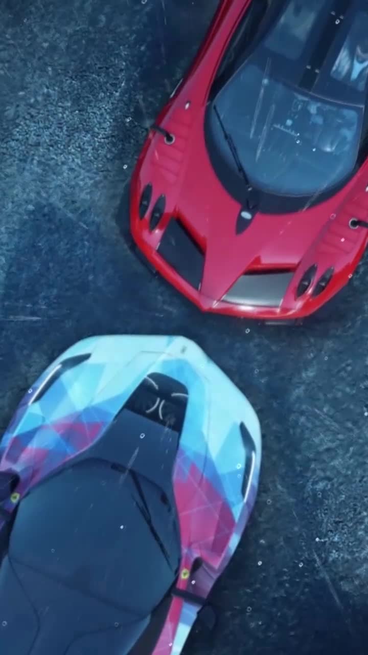 iPhone and Android Pagani Huayra And Ferrari Live Phone Wallpaper