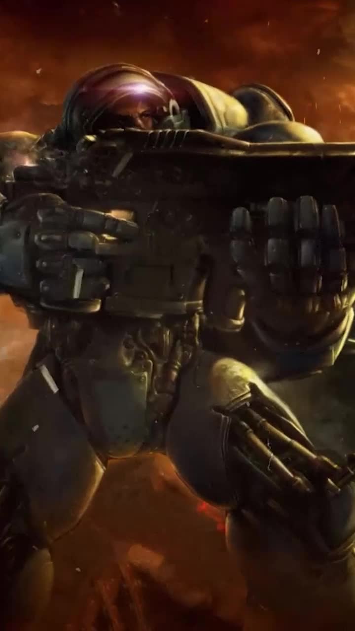 iPhone and Android Marine Starcraft Ii Wings Of Liberty Live Phone Wallpaper