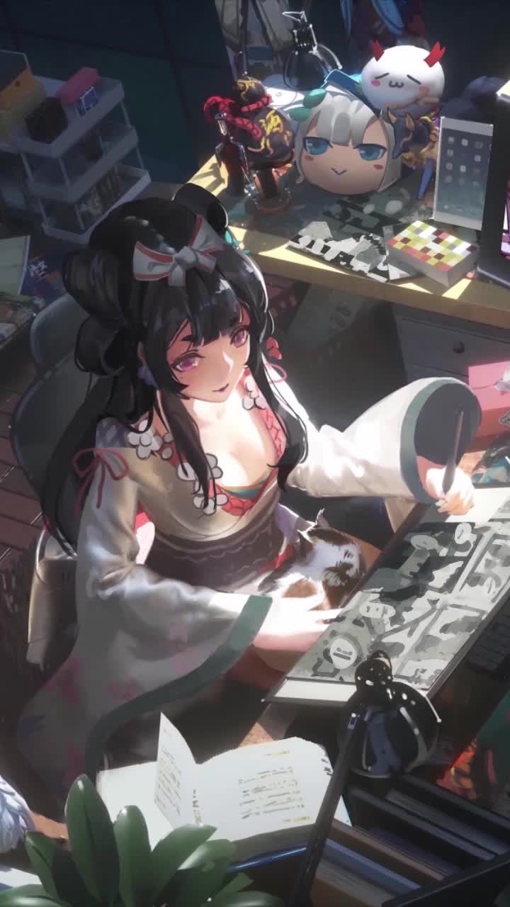 iPhone and Android Kachou Fuugetsu Onmyoji Live Phone Wallpaper