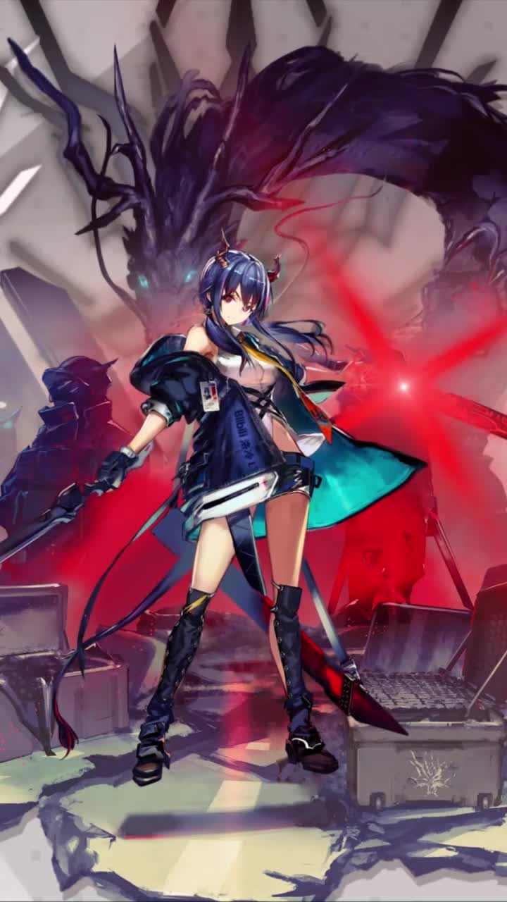 Live Phone Ch En Arknights Girl Anime Wallpaper For iPhone And Android