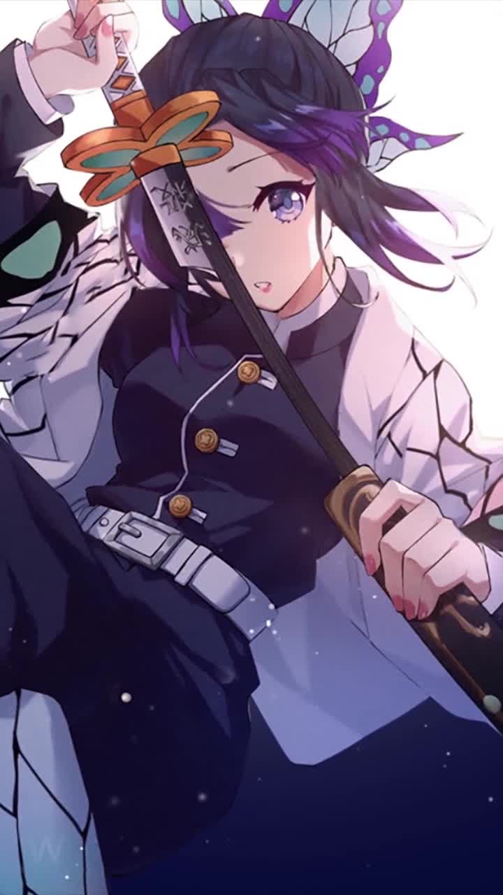 Live Phone Shinobu Kocho Demon Slayer Kimetsu No Yaiba Wallpaper To iPhone And Android