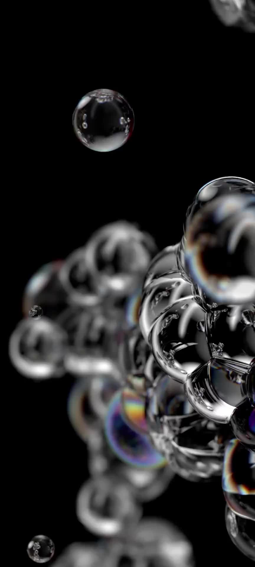 Bubbles Samsung Galaxy S20 S20 Plus  S20 Ultra 5G Phone Live Wallpaper