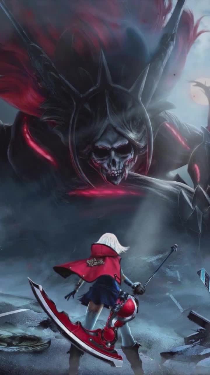 iPhone and Android God Eater 2 Rage Burst Showdown Live Phone Wallpaper