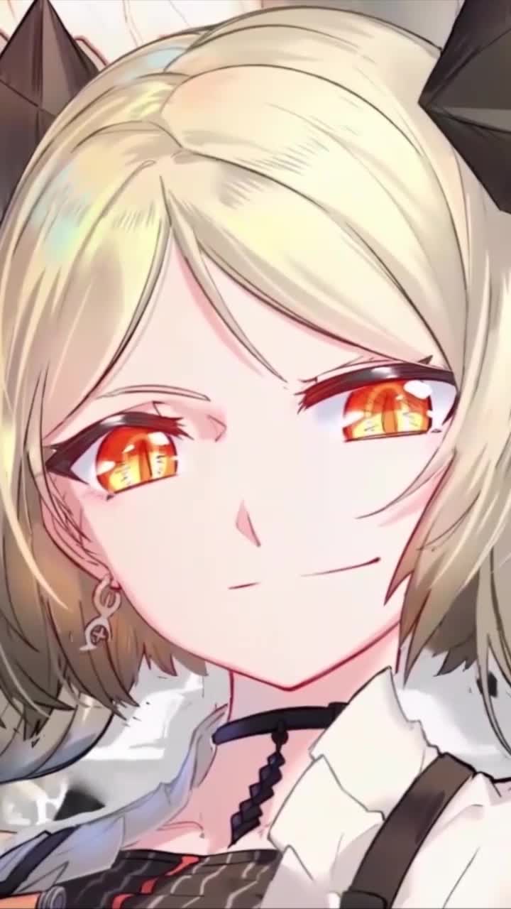 Anime ifrit arknights iphone wallpaper hd