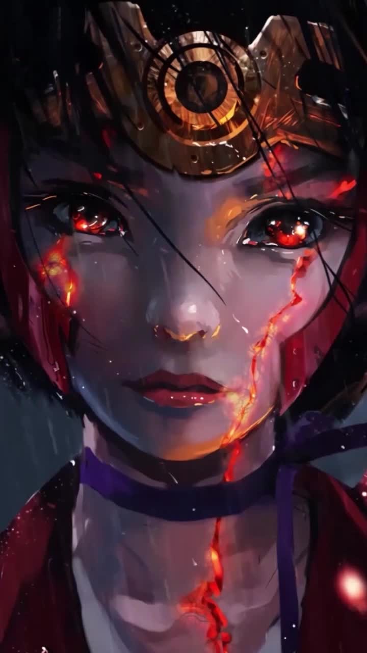 iPhone and Android Mumei Rain Kabaneri Of The Iron Fortress Live Phone Wallpaper