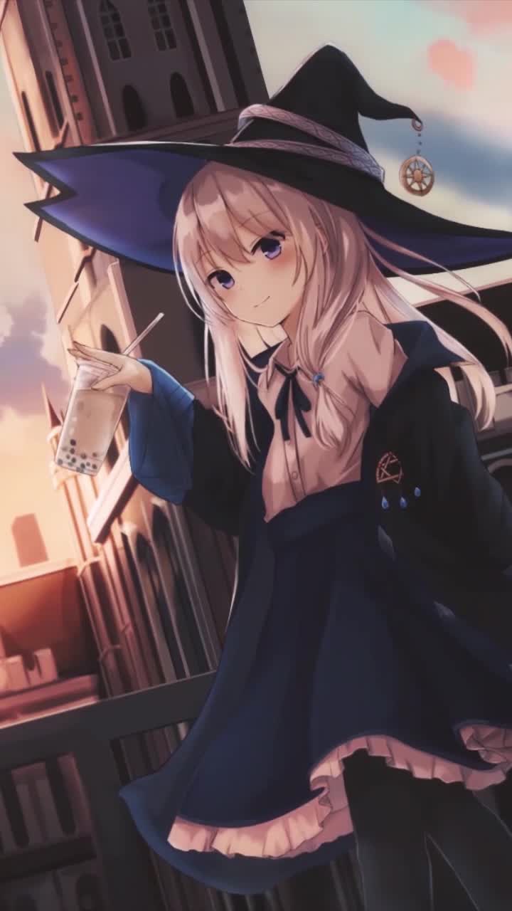 Live Phone Majo No Tabitabi Girl Anime Wallpaper For iPhone And Android