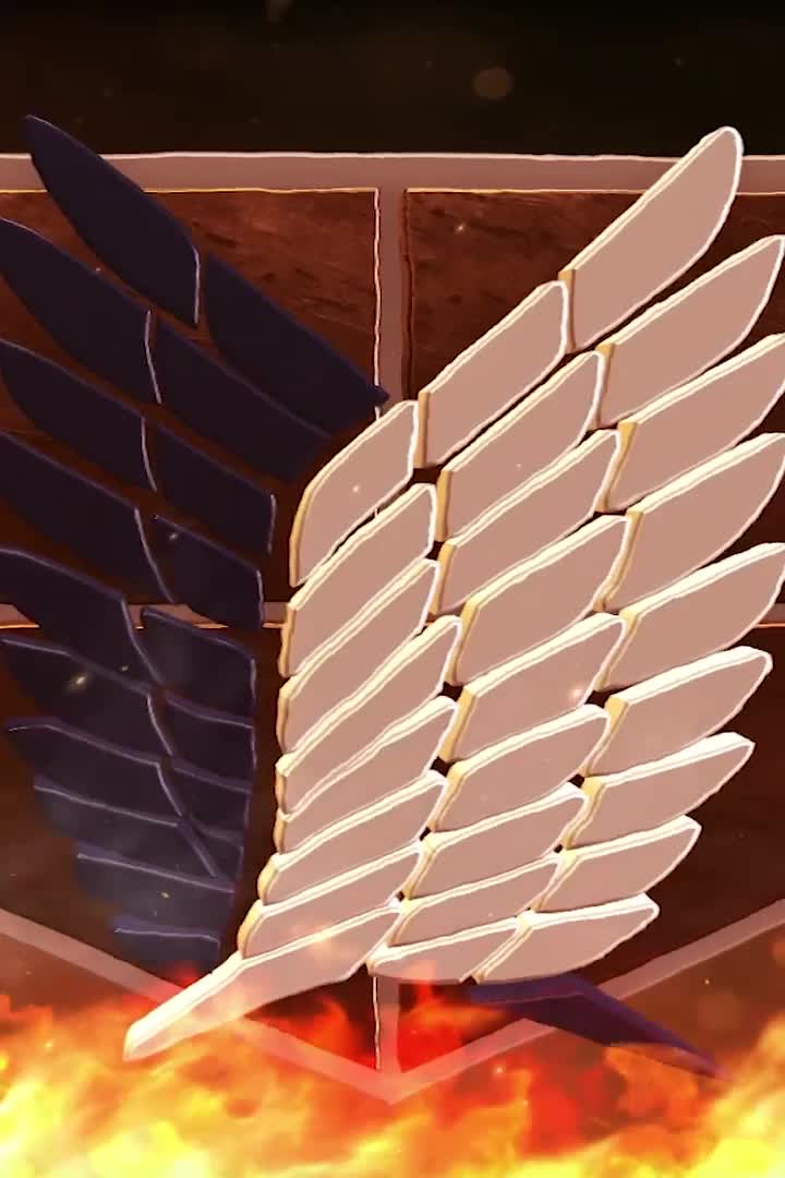 Iphone And Android The Wings Of Freedom Aot Phone Live Wallpaper