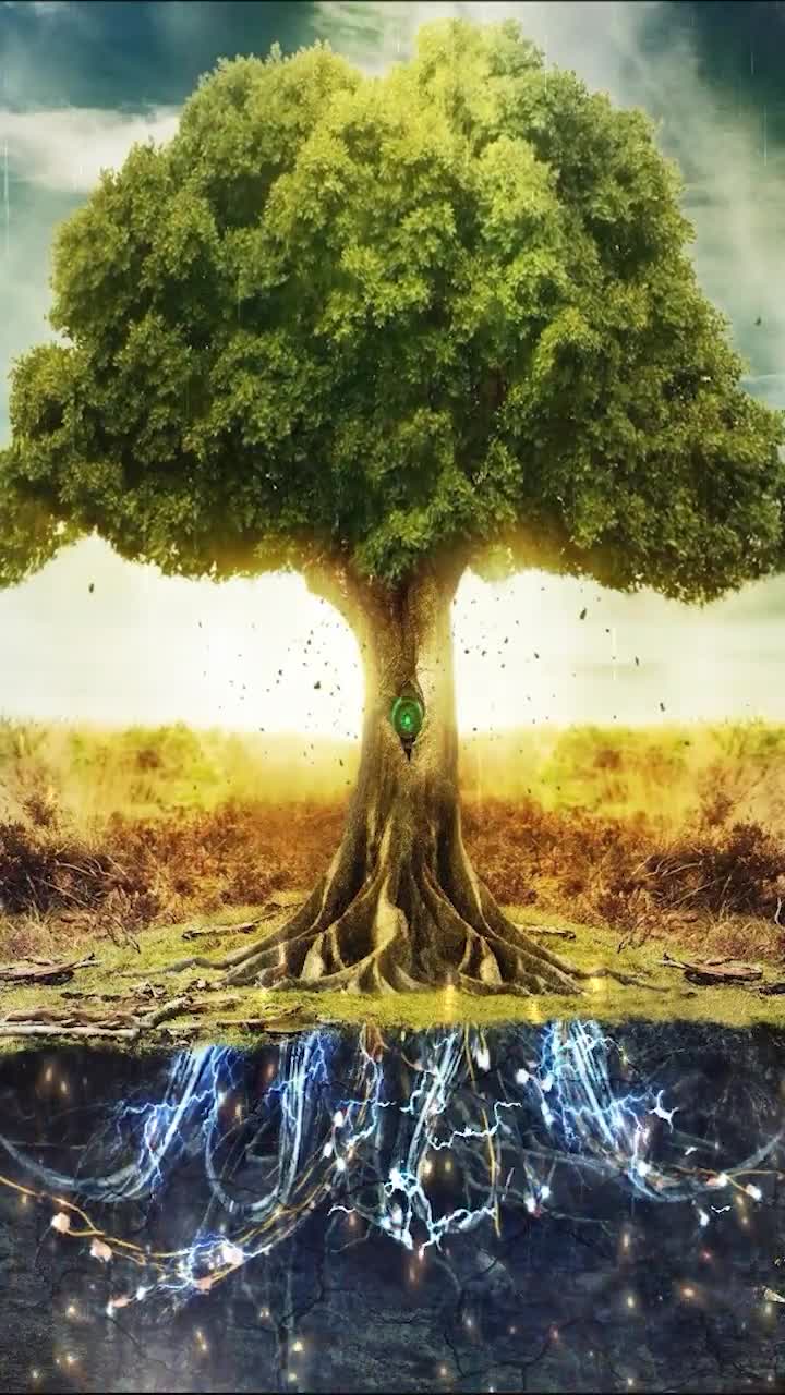 iPhone  Android Tree Of Life Phone Live Wallpaper