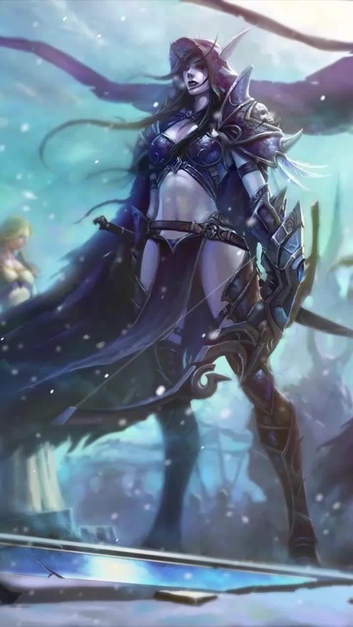 Live Phone Sylvanas Windrunner World Of Warcraft Wallpaper To iPhone And Android
