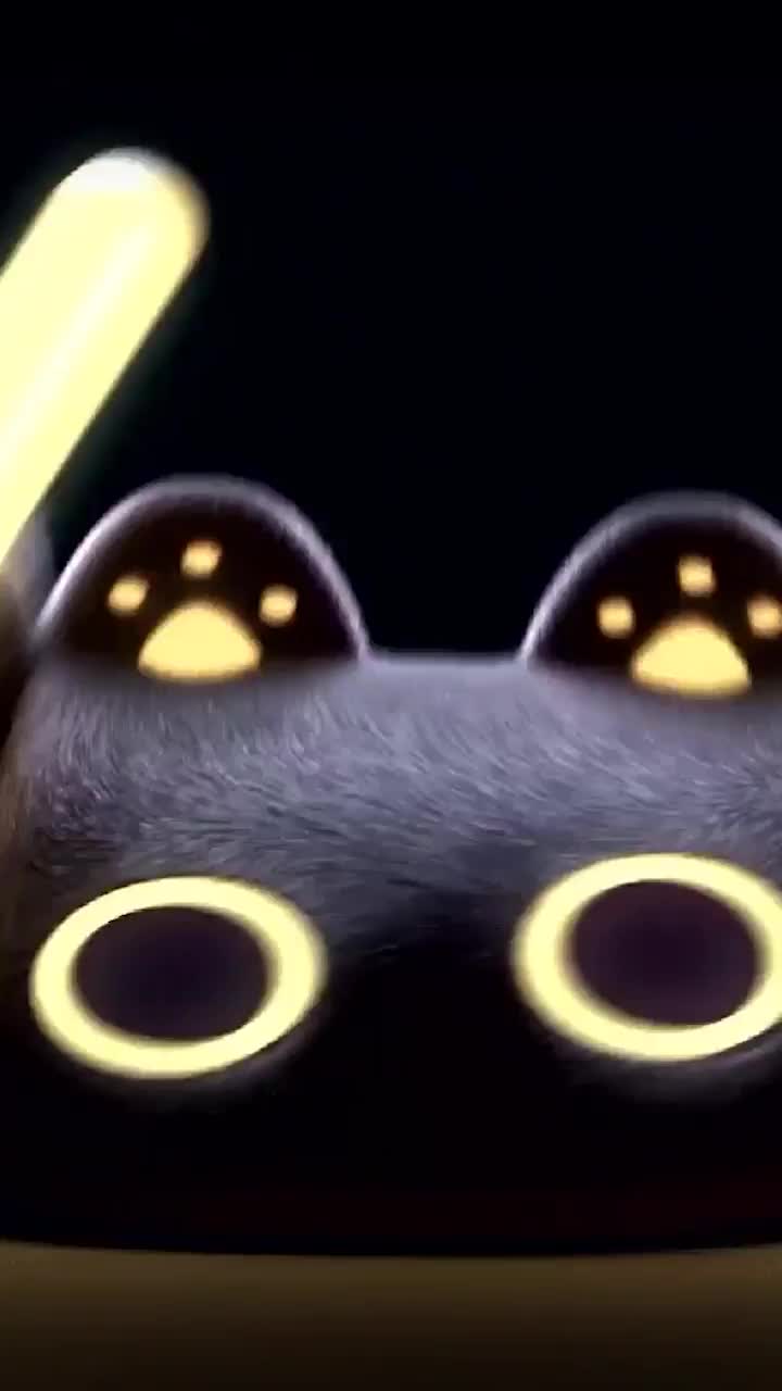 Android  iOS iphone Mobile Funny Cute Techno Cat Live Wallpaper