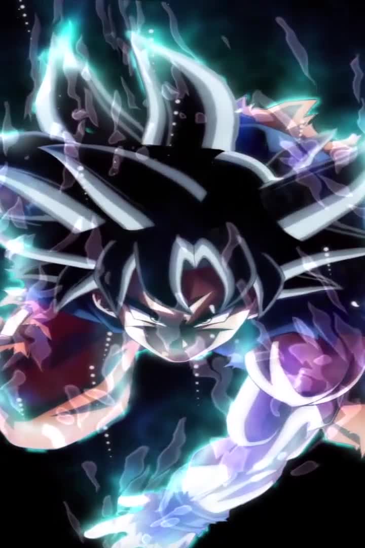 iPhone And Android Ultra Instinct Dragon Ball Goku Anime Live Phone Wallpaper