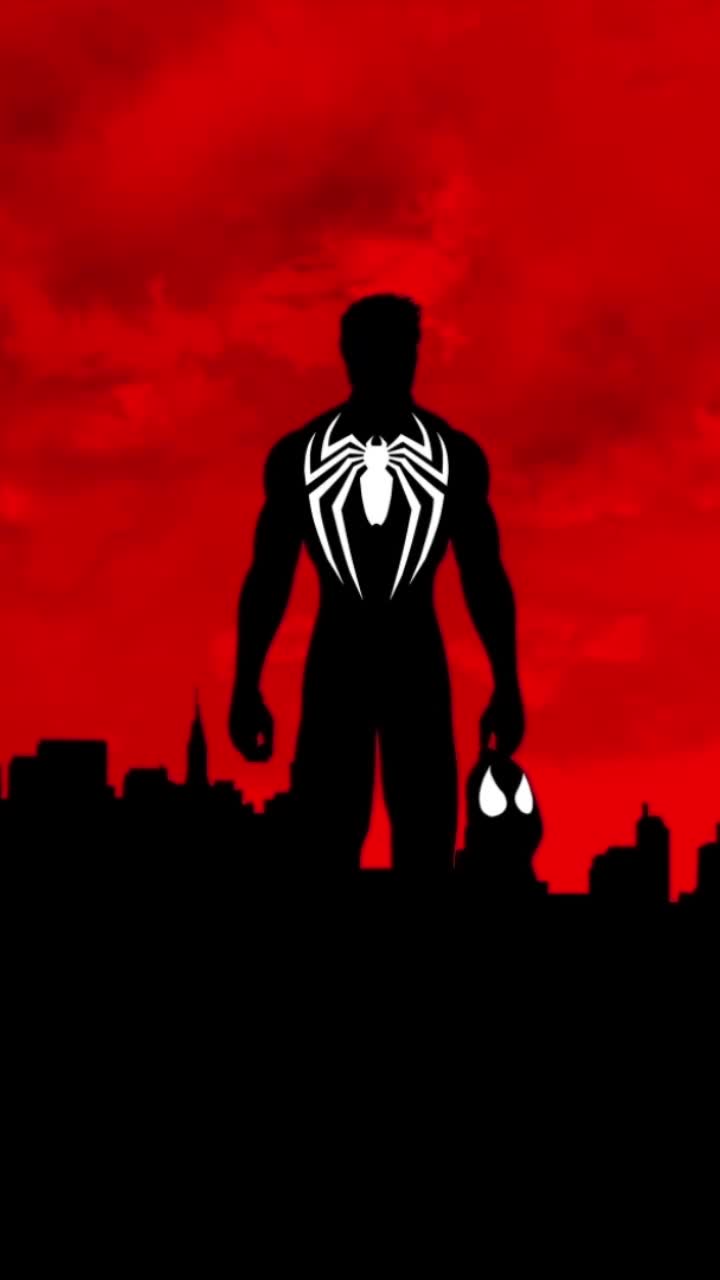 Live Phone Spider Man Silhouette Building Wallpaper To iPhone And Android