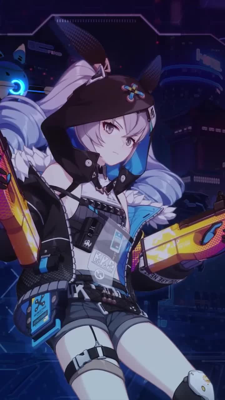Android  iOS iphone Mobile Bronya Haxxor Bunny Honkai Impact 3rd Live Wallpaper