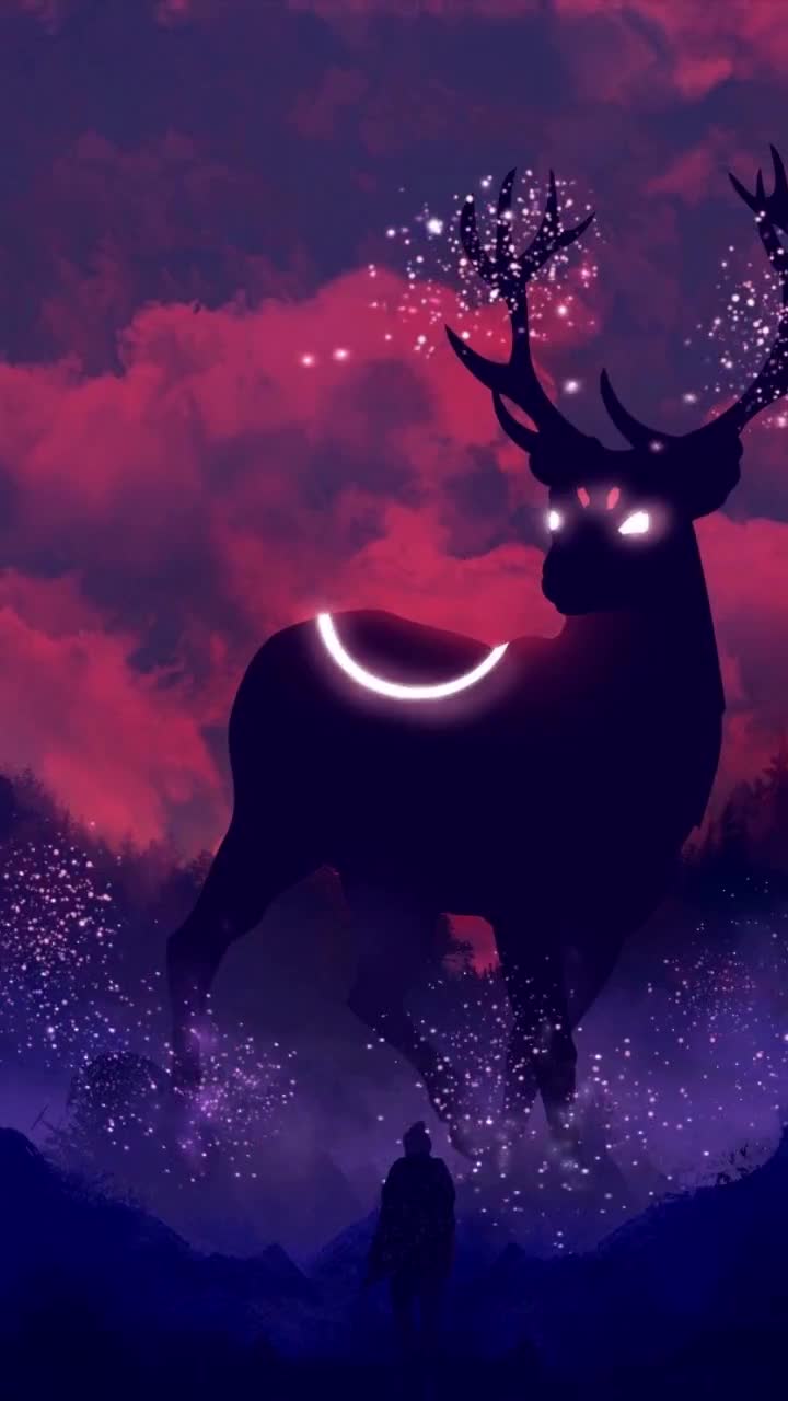 Live Phone Deer Spirit Animal Wallpaper To iPhone And Android