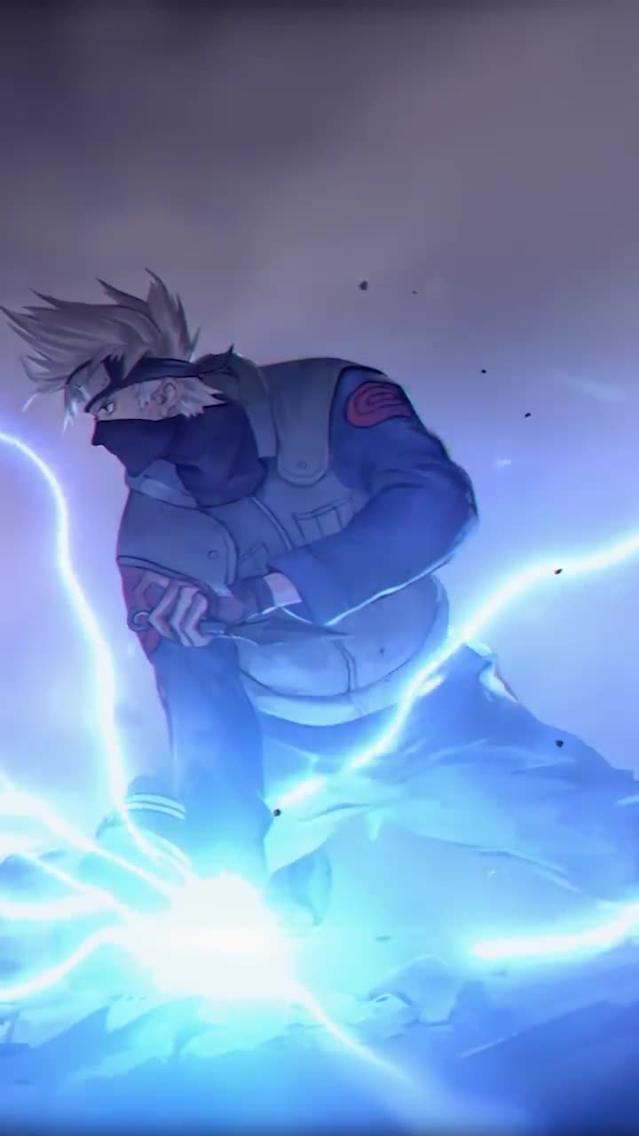 iPhone And Android Hatake Kakashi Chidori Naruto Shippuden Hd Phone Live Wallpaper