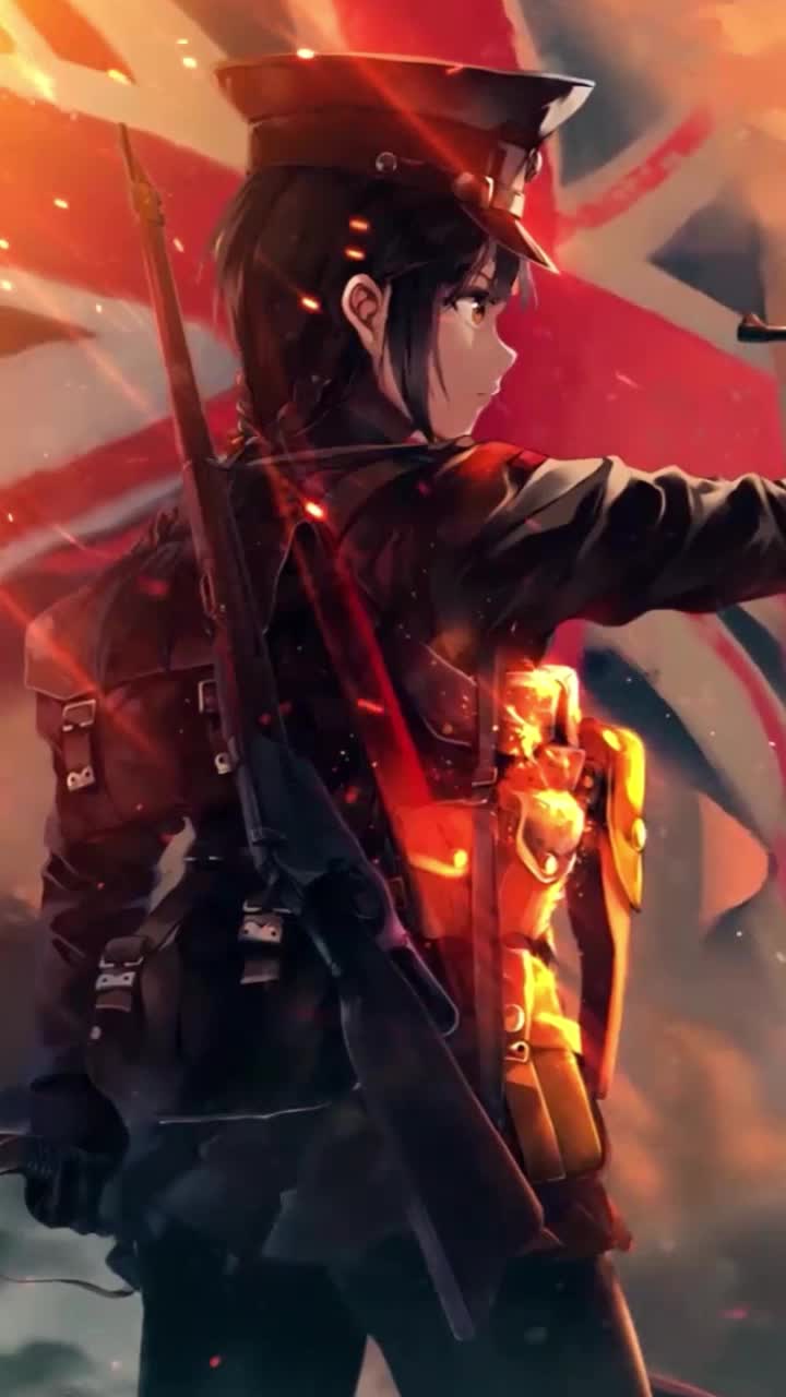 Live Phone Battlefield Girls Anime Wallpaper For iPhone And Android