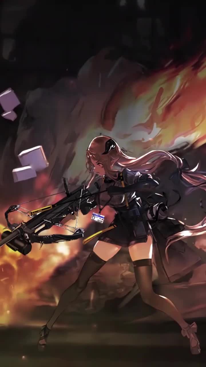 Anime meteor arknights iphone wallpaper hd