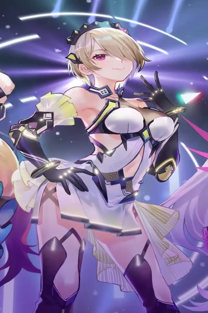  Girls Concert 4K anime wallpapers iphone