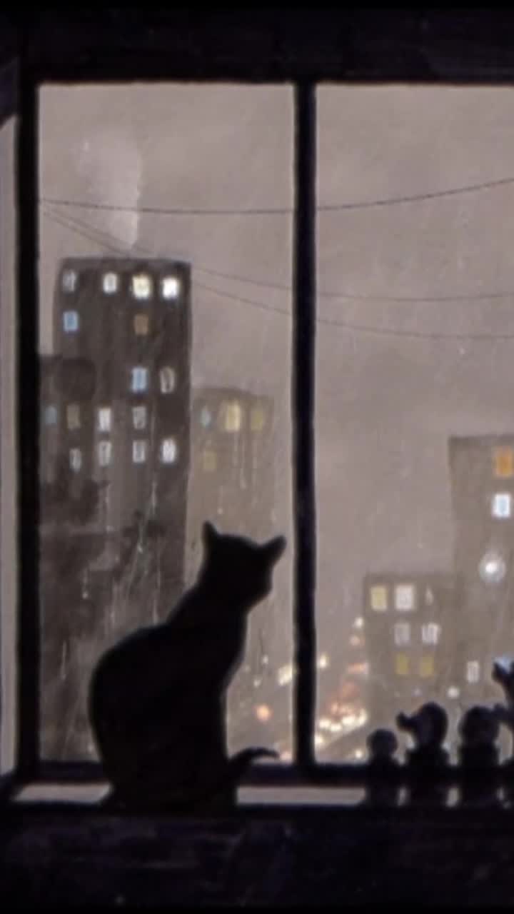 Live Phone Cat Looking Out The Window Wallpaper To iPhone And Android