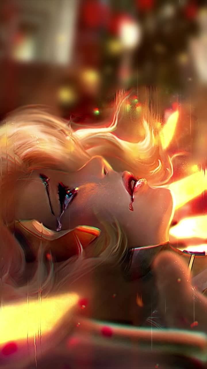 iPhone and Android Mercy Sacrifice Overwatch Live Phone Wallpaper