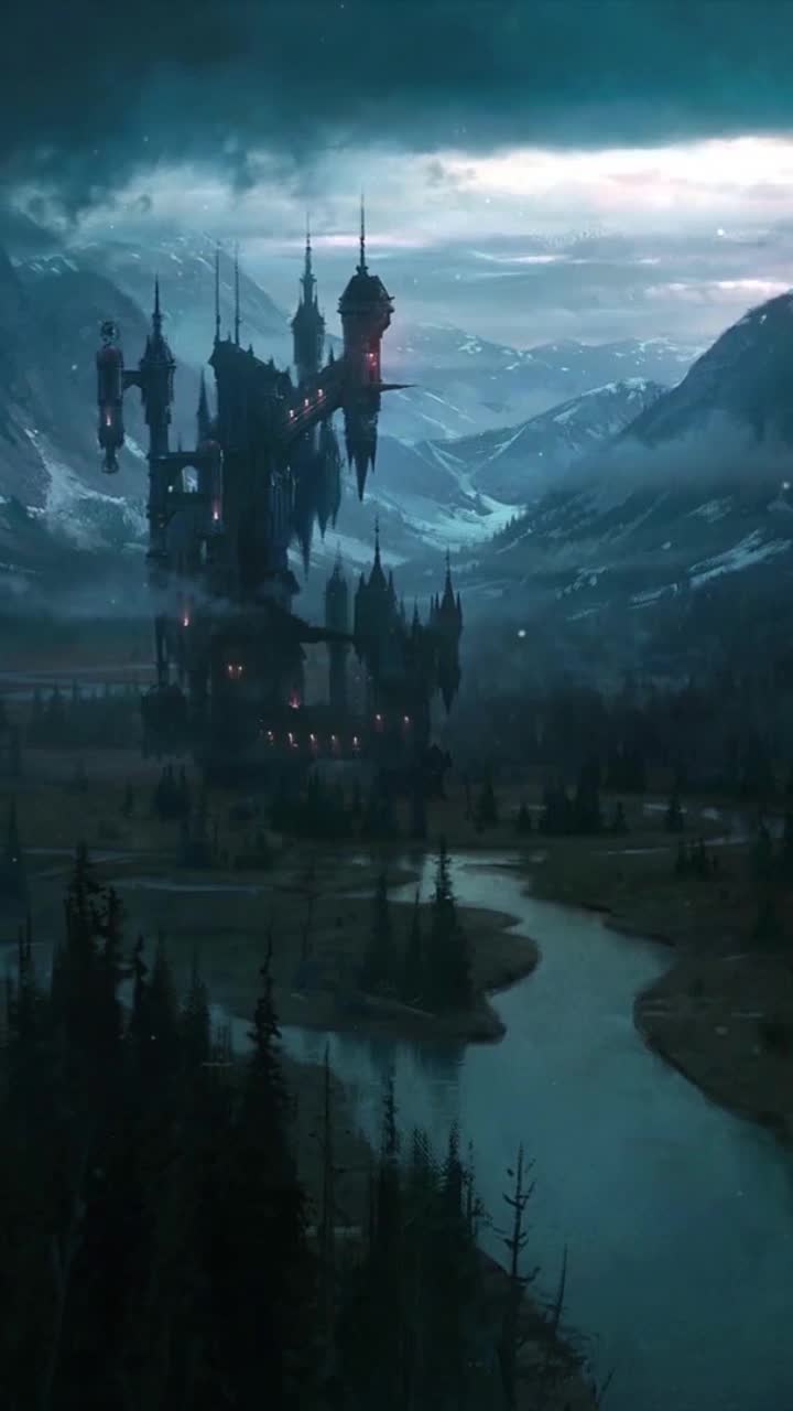 iPhone and Android Dracula S Castle Castlevania Live Phone Wallpaper