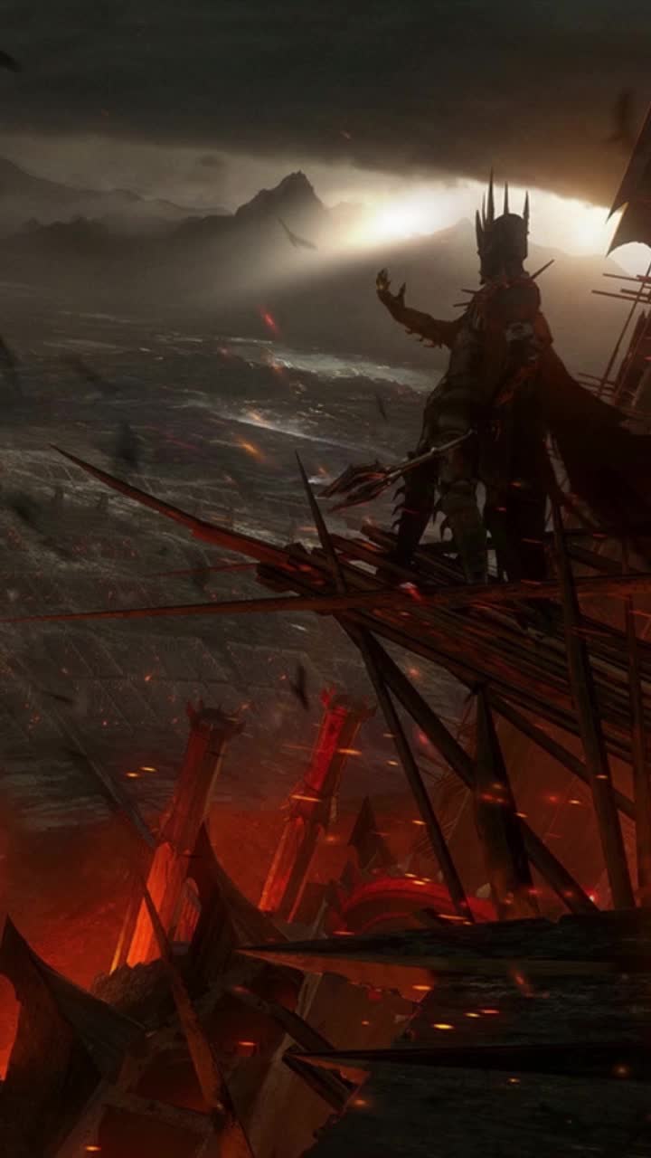 Live Phone Sauron Lord Of The Rings Wallpaper To iPhone And Android