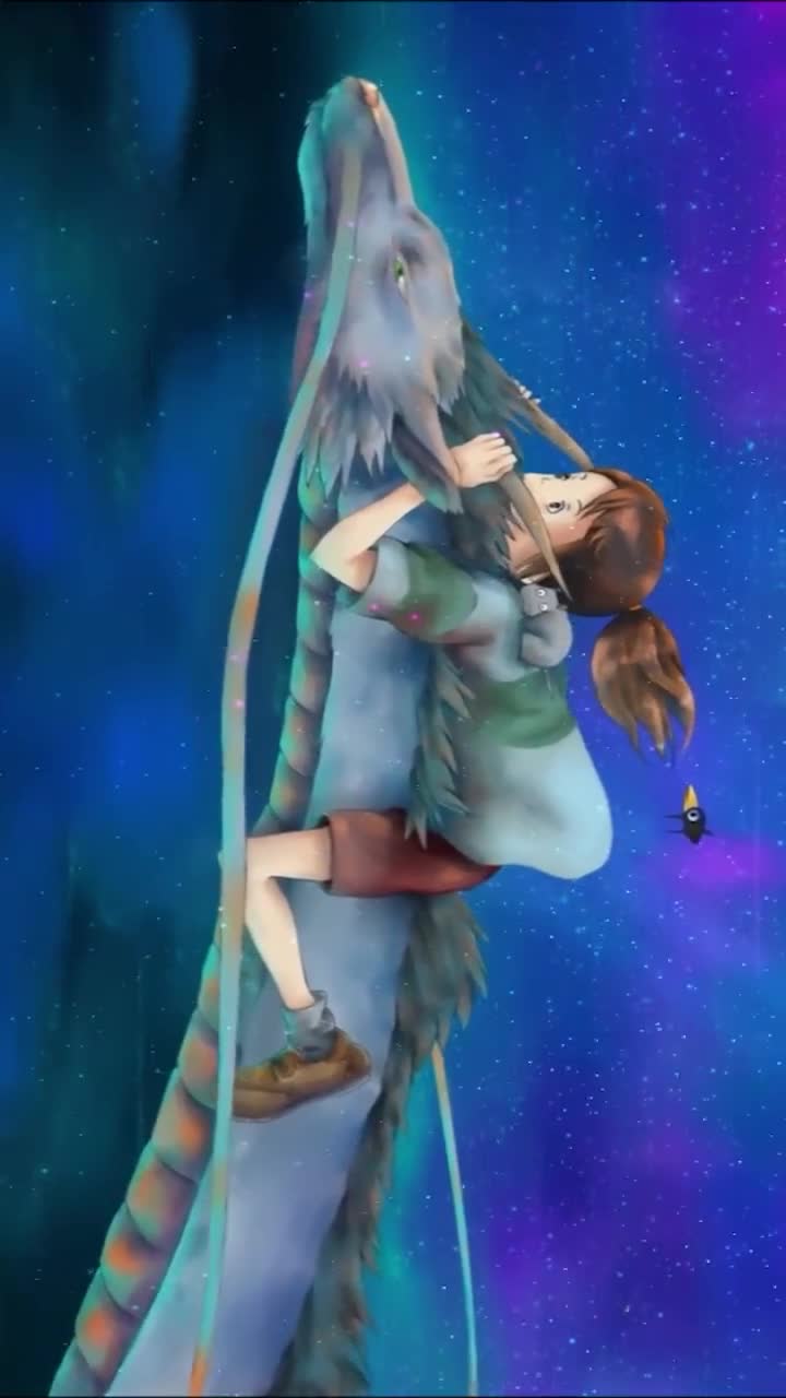 iPhone  Android Chihiro And Haku Phone Live Wallpaper