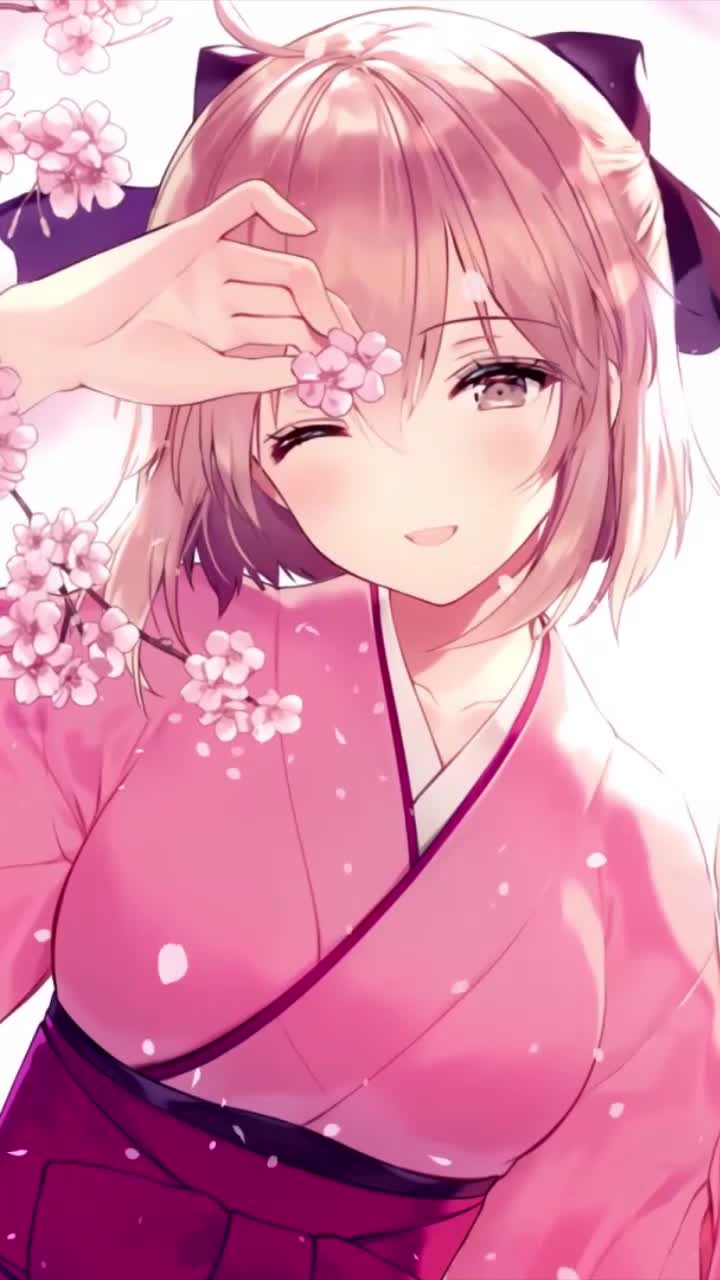 sakura saber fate grand order phone wallpapers cool anime