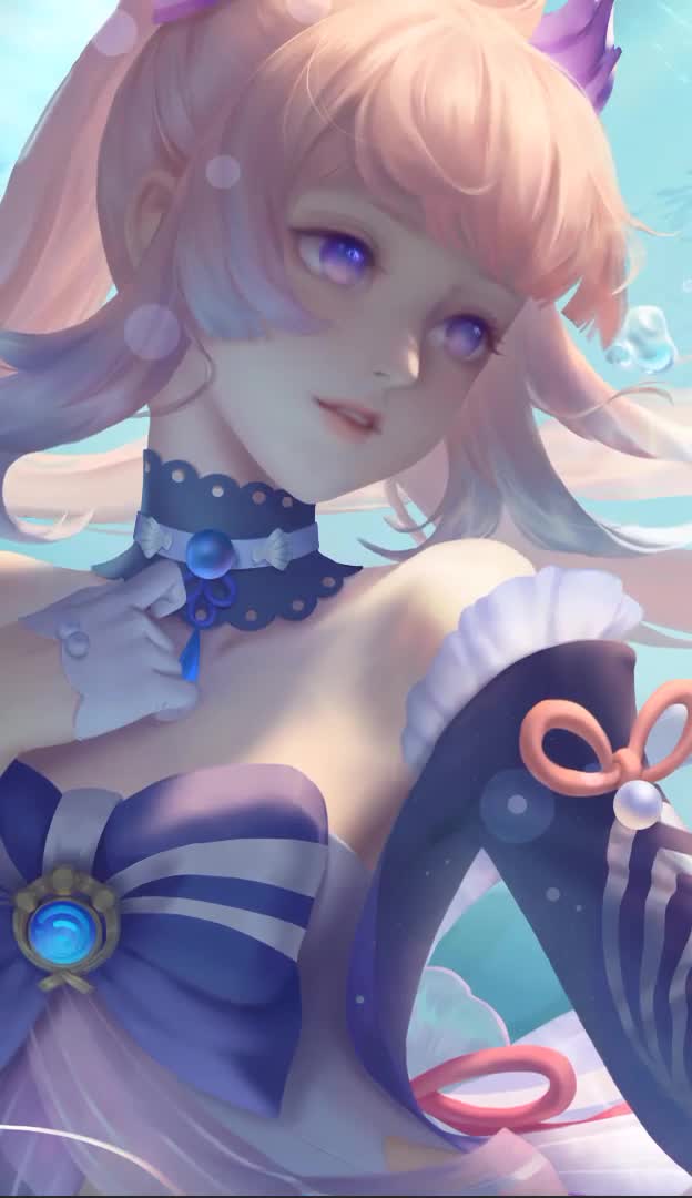 iPhone  Android Sangonomiya Kokomi Genshin Impact Live Phone Wallpaper