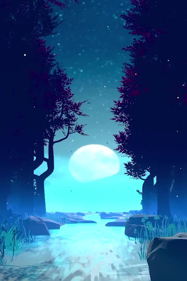 Magical Forest Live Phone Wallpaper