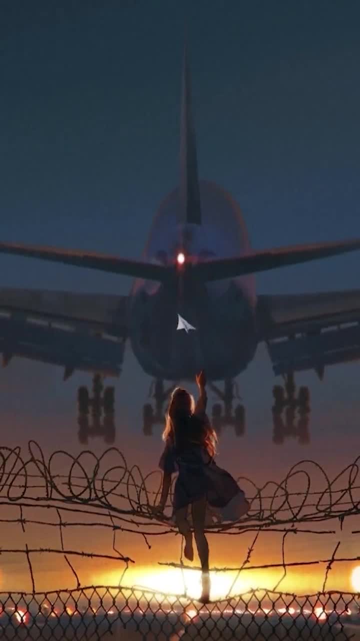 iPhone  Android Anime Girl Planes Free Phone Live Wallpaper