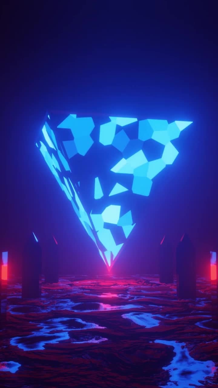 Live Phone Spinning Triangle Wallpaper To iPhone And Android