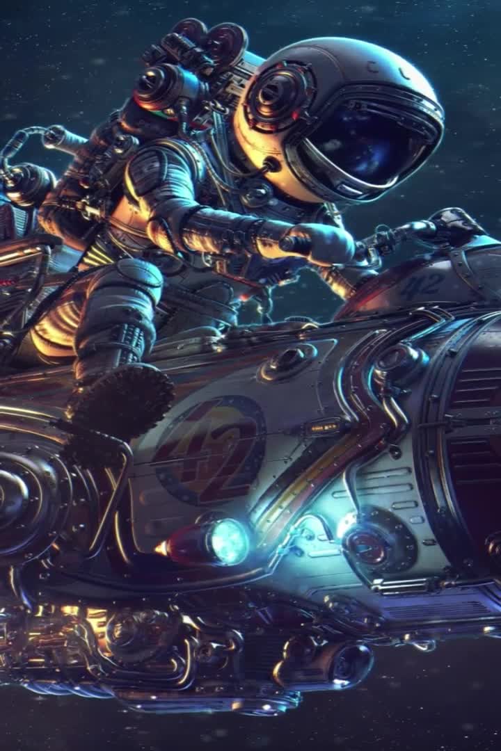 Rocket Spaceman Space Iphone Wallpaper