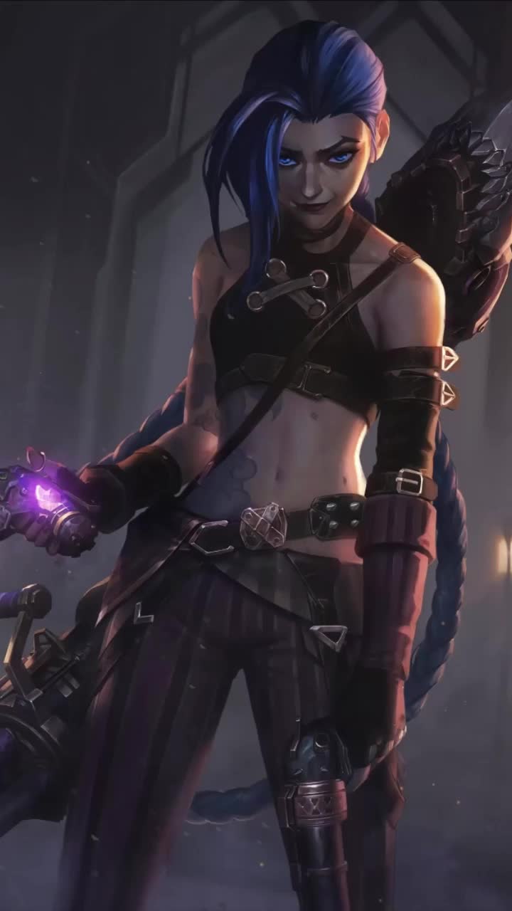 Live Phone Arcane Jinx League Of Legends Wallpaper To iPhone And Android