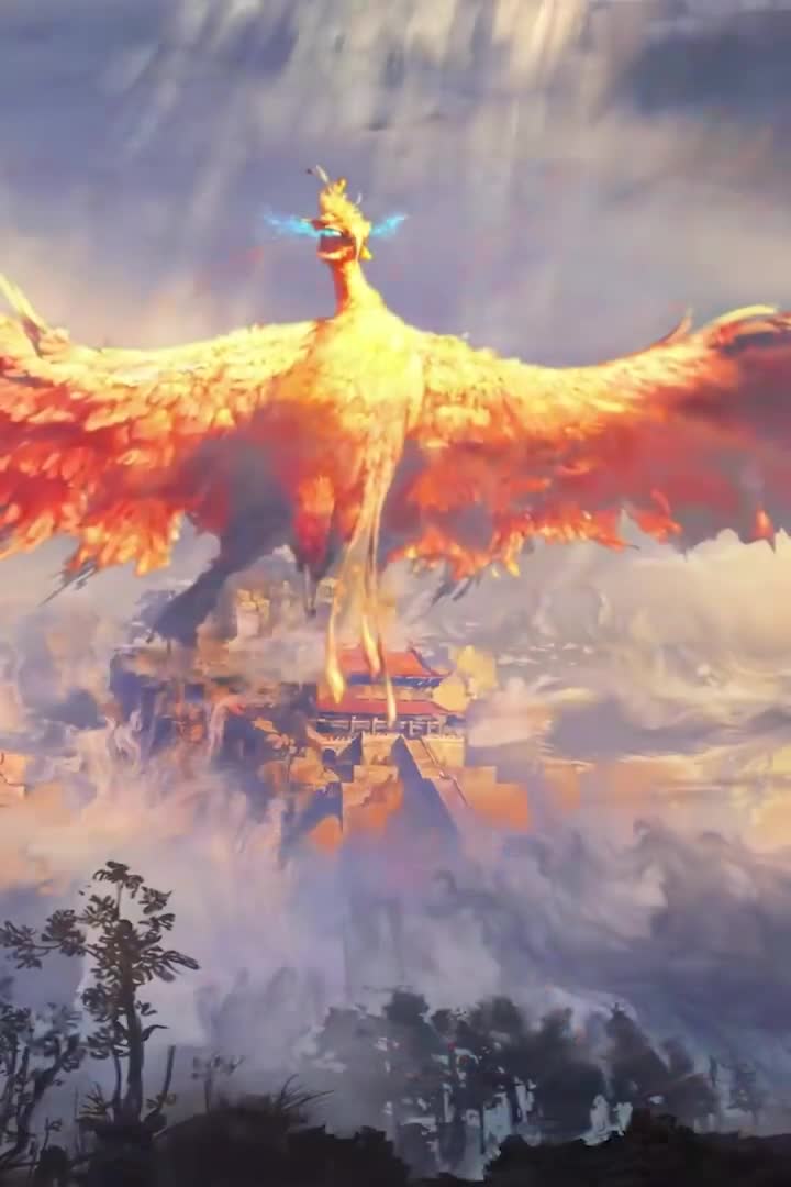 Iphone And Android Phoenix Phone Live Wallpaper