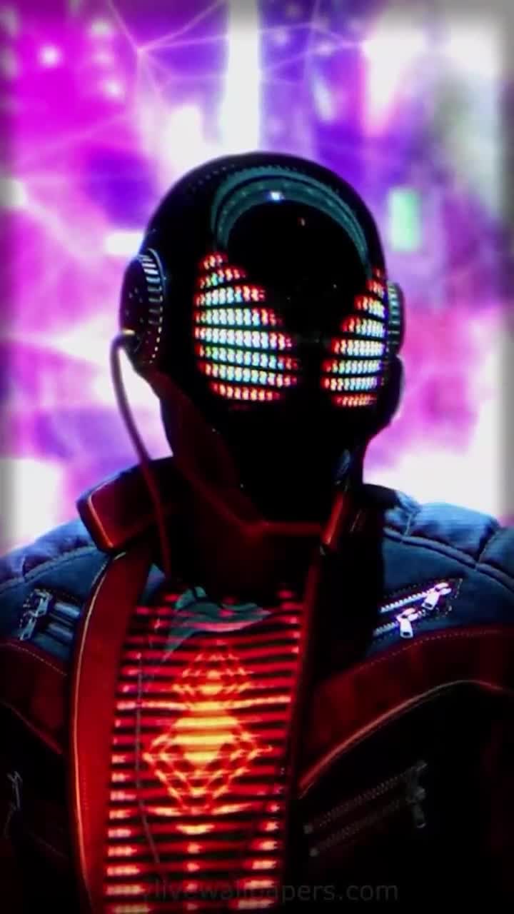 Android  iOS iphone Mobile Spider Man Miles Morales Headphones Free Live Wallpaper