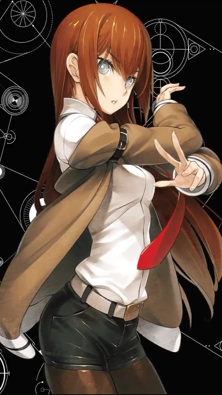 iPhone  Android Steins Gate Makise Kurisu Anime Phone Live Wallpaper