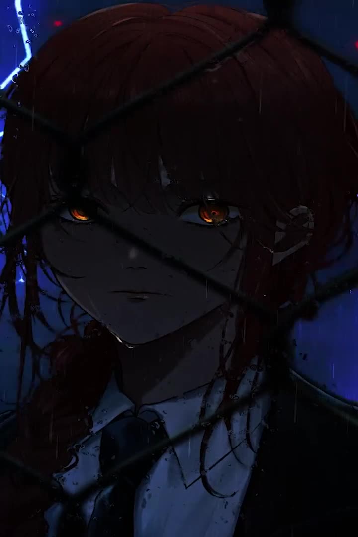 Iphone And Android Makima Chainsaw Man Phone Live Wallpaper