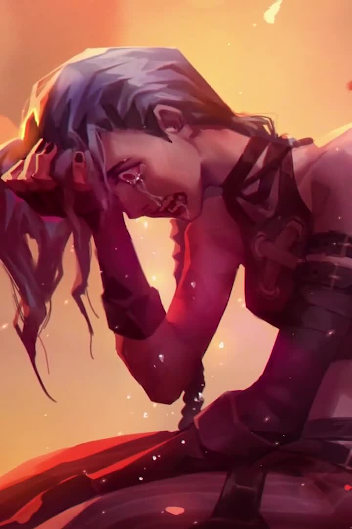 Jinx Meltdown For iPhone Wallpaper