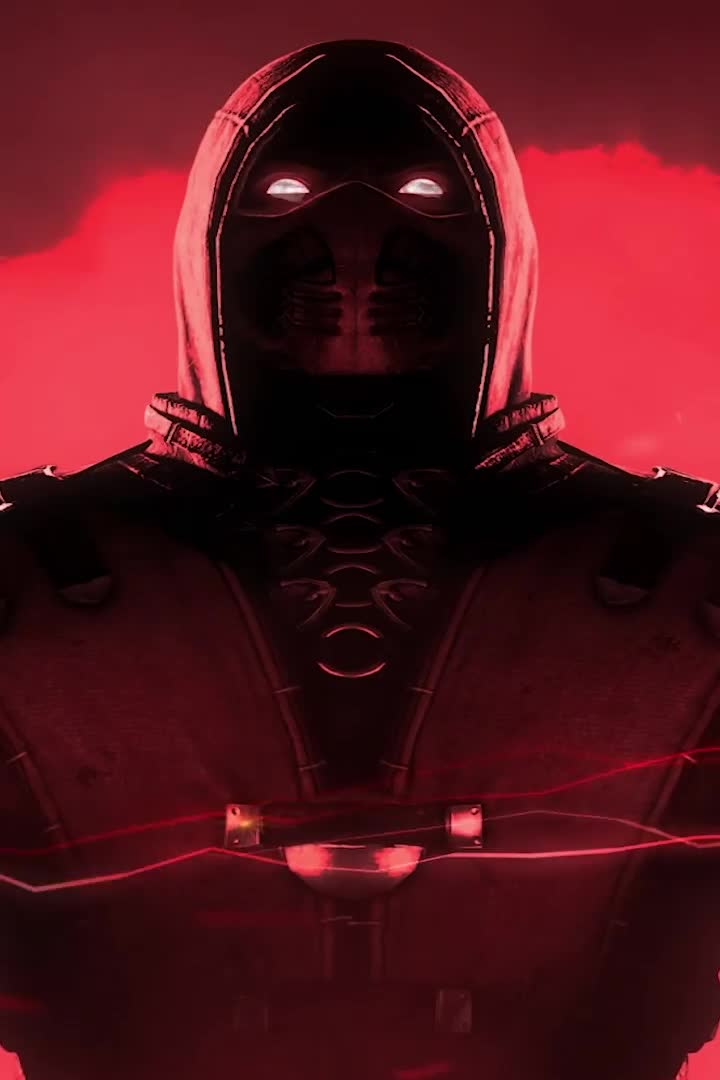 iPhone Android Scorpion Flames Mortal Kombat Live Phone Wallpaper