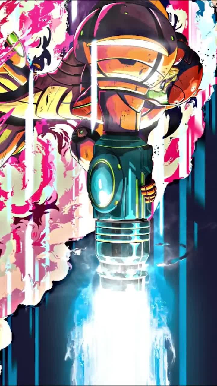 iPhone  Android Samus Aran Charge Beam Metroid Dread Phone Live Wallpaper
