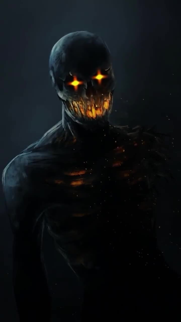 iPhone  Android Undead Zombie Smoke Horror Phone Live Wallpaper