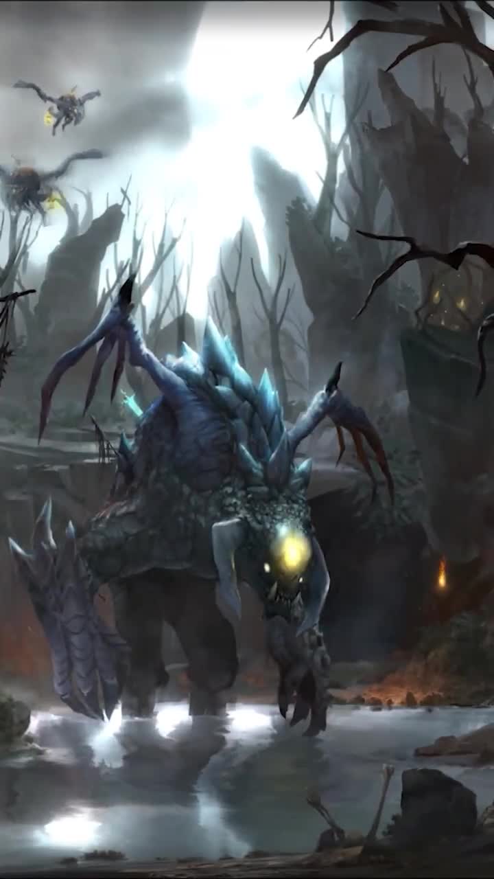 iPhone  Android Roshan Dota 2 Game Free Phone Live Wallpaper