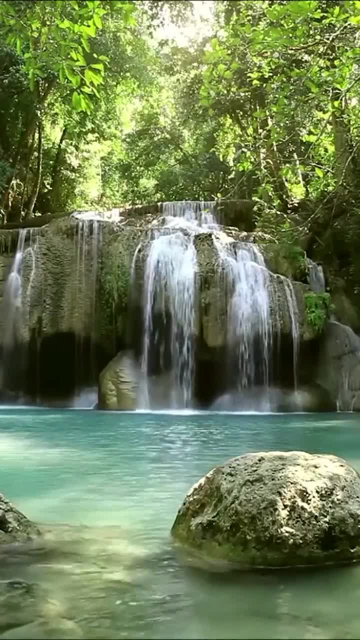 iPhone  Android Waterfall Nature Landscape Phone Live Wallpaper