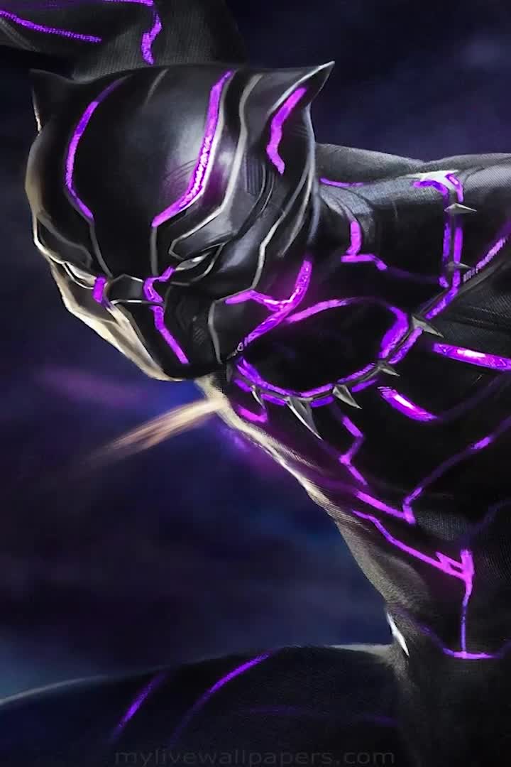 Iphone And Android Wakanda Forever Phone Live Wallpaper